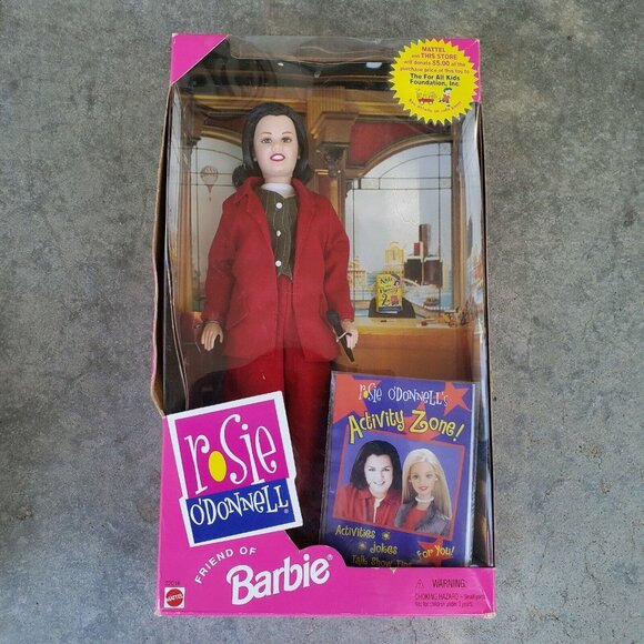 Vtg 1999 Rosie O’Donnell Friend Of Barbie Doll in Original Box‎ - Picture 1 of 7